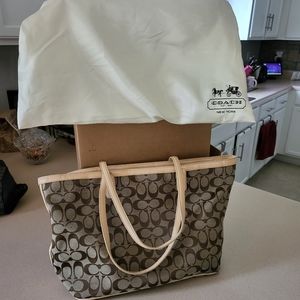 Coach tote bag